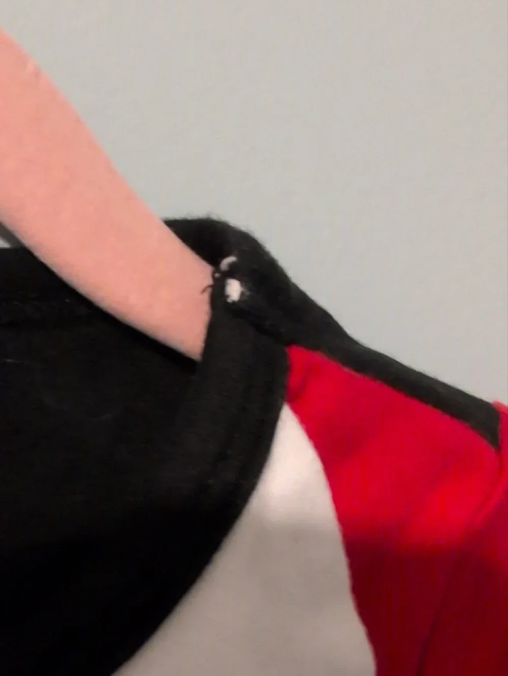 Six Flags Kids' Red & Black Harlequin Costume Dress